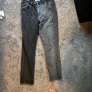 Abercrombie & Fitch 2 tone Dark Gray Slim Jeans